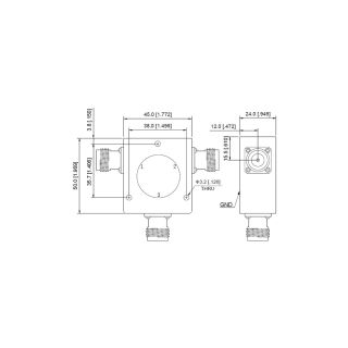 HS-100W Circulator With SMA type (690-1000M)_Web2